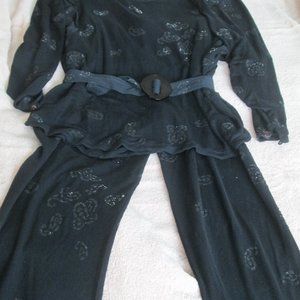 Jean Muir, Black, USA size 8/ UK size10